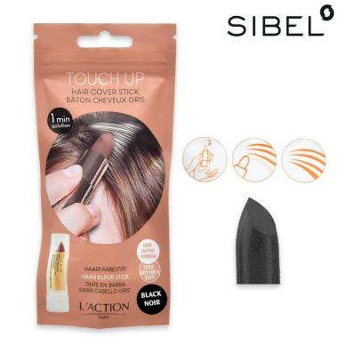 L'action stick for grey hair black