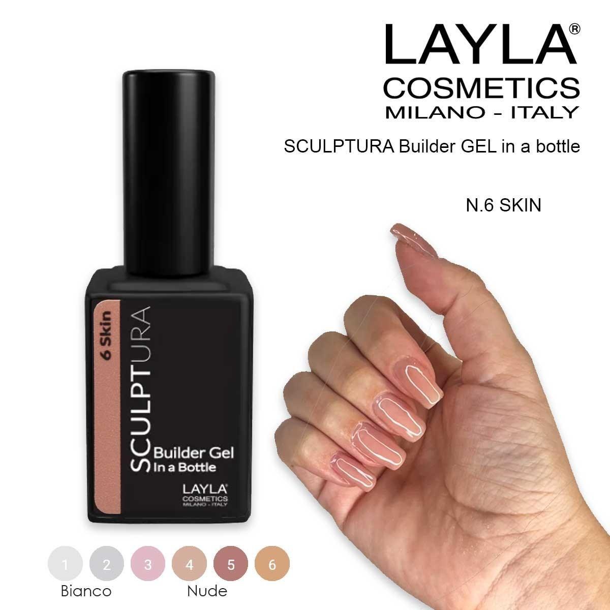 Layla sculptura builder gel n. 6 skin