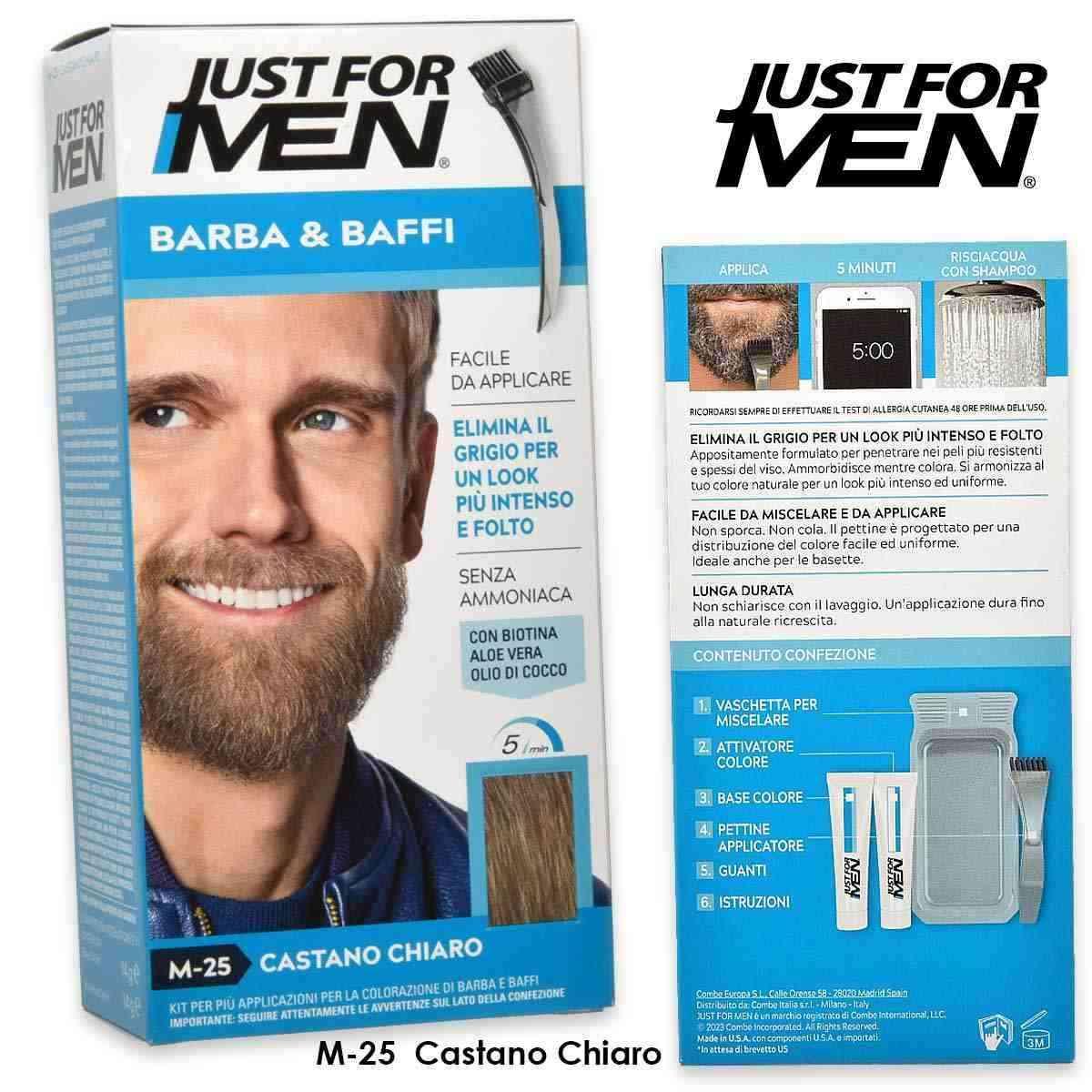 Jfm shampoo colorante m-25 castano chiaro