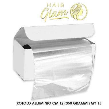 La stagnola rotolo alluminio cm 12 (350 grammi) my 15