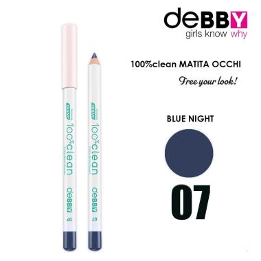 Debby matita occhi 100% clean 7 blue night