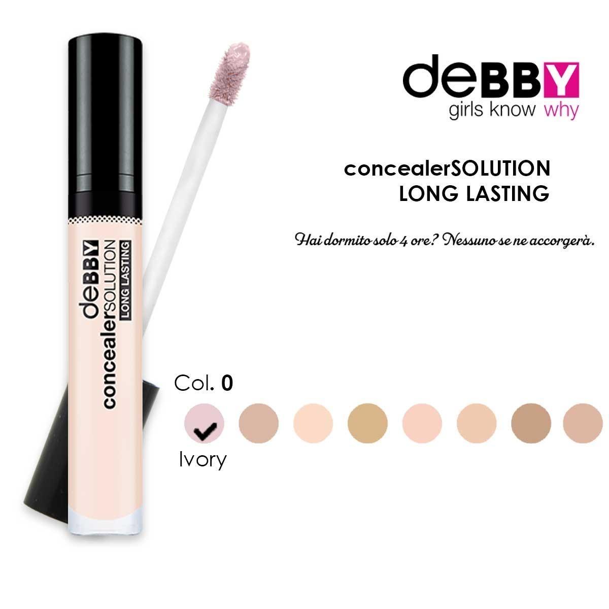 Debby correttore solution fluido 0 - ivory