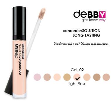 Debby correttore solution fluido 02 - light rose