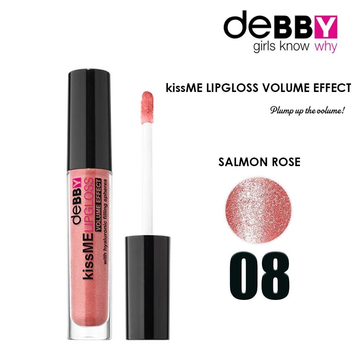 Debby kissme lipgloss volume 08 salmon rose