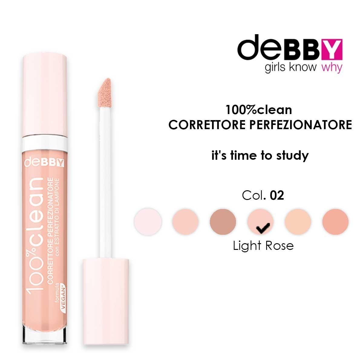 Debby correttore 100%clean 2 light rose