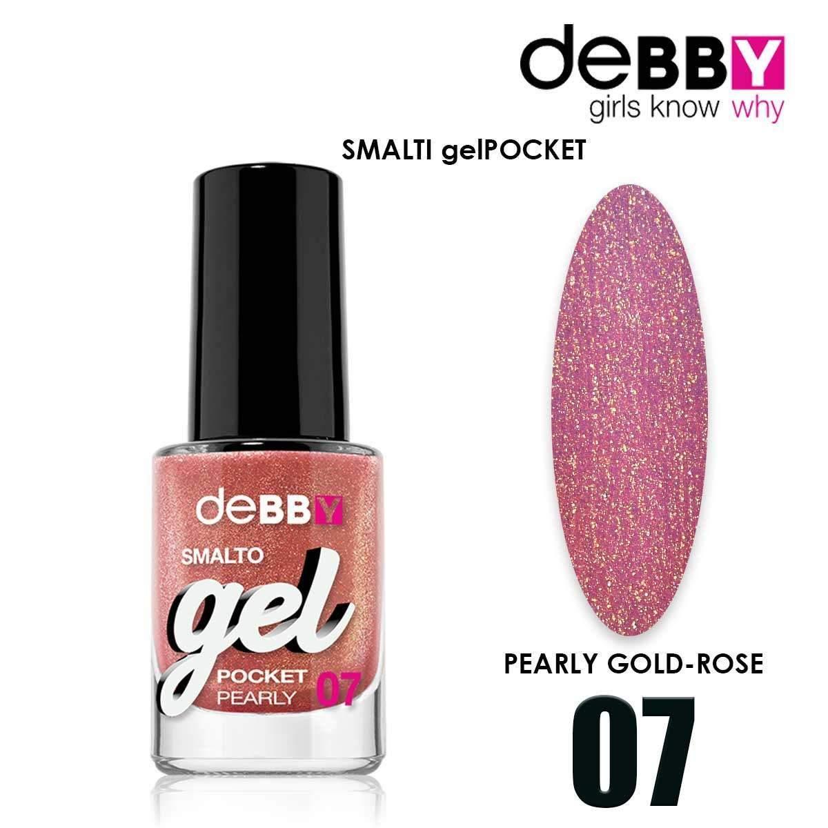Debby smalto gel pocket 07 pearly gold-rose