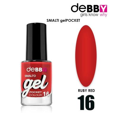 Debby smalto gel pocket 16 ruby red