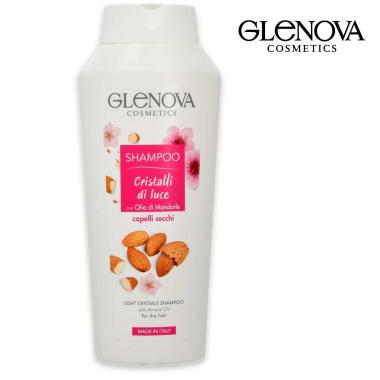 Glenova shampoo olio di mandorle cristalli di luce 300 ml