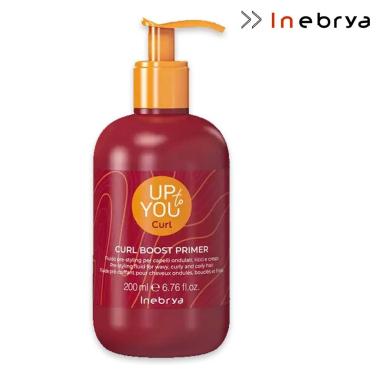 Inebrya up to you curl boost primer  fluido pre-styling ricci 200 ml