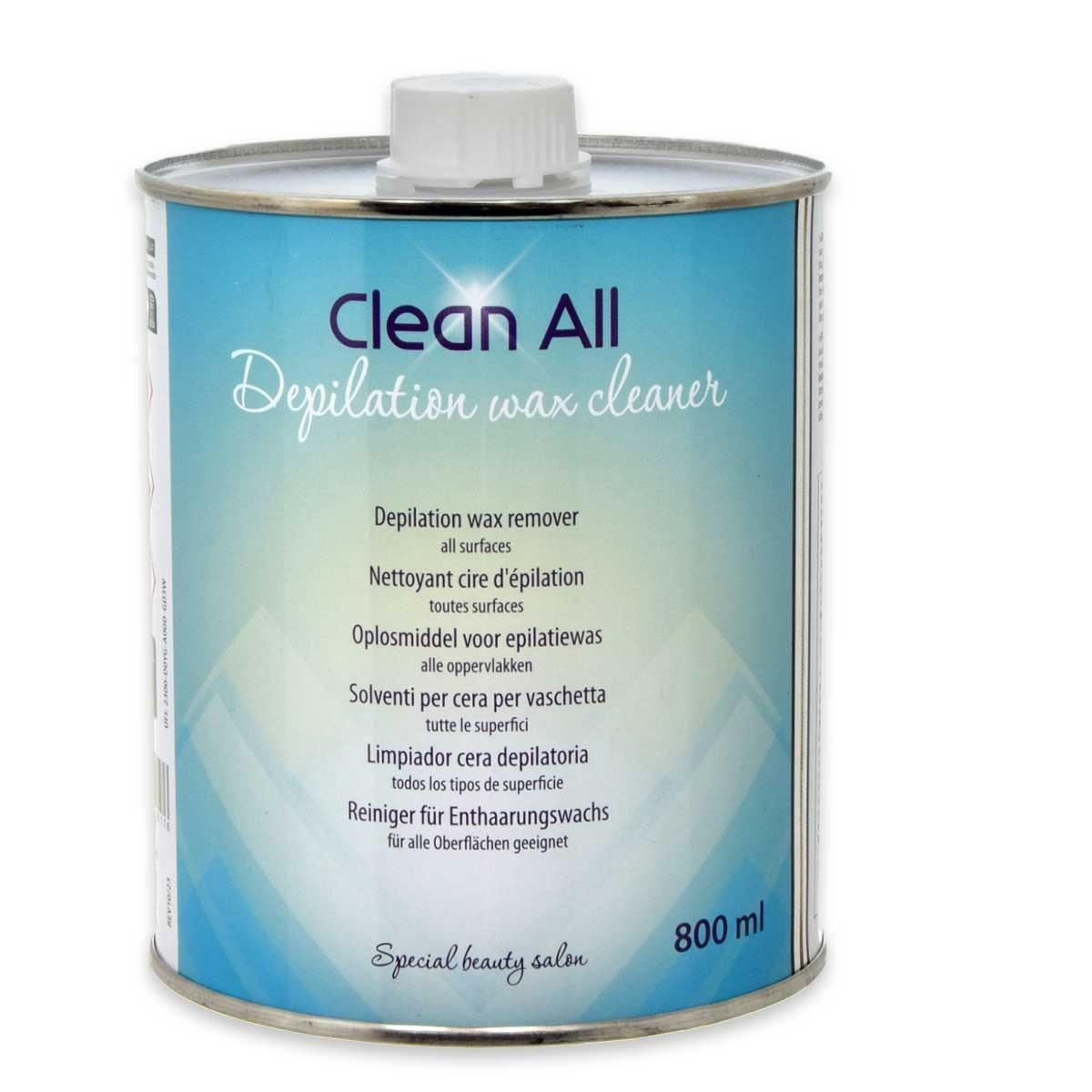 Sibel clean all solvente residui cera per  attrezzi - vaschette - superfici 800ml