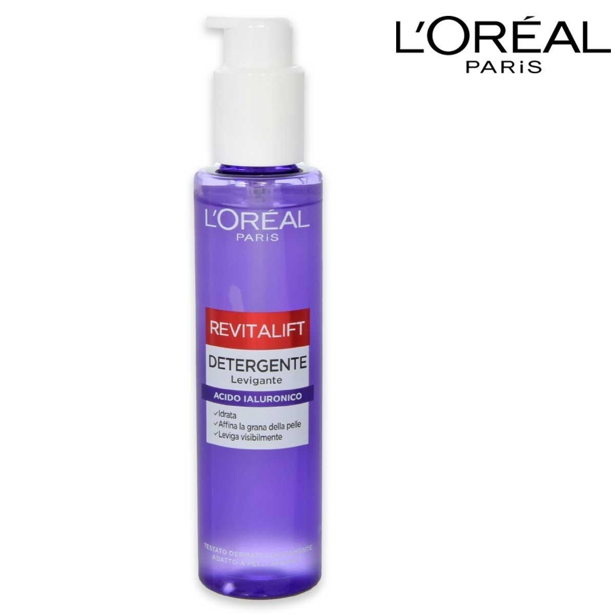 L'oreal detergente revitalift levigante con acido ialuronico