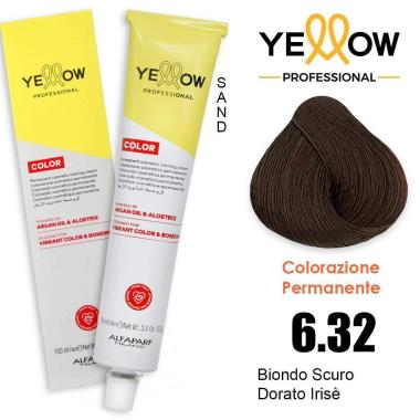 Alfaparf yellow color permanent 6.32 100ml