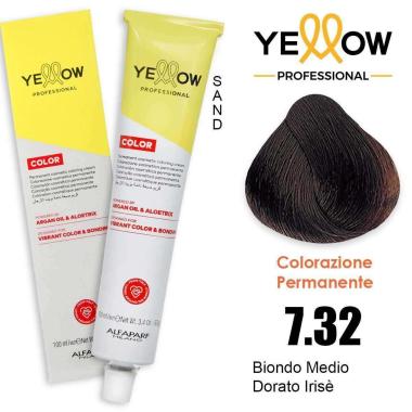 Alfaparf yellow color permanent 7.32 100ml
