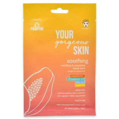 Dr. paw paw soothing sheet mask - maschera calmante 25 ml