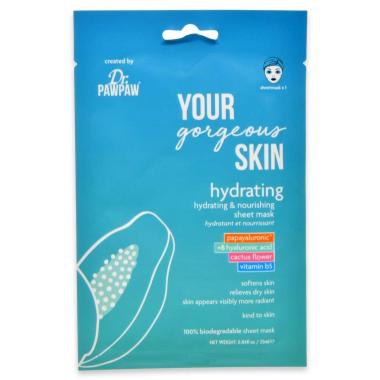 Dr. paw paw hydrating sheet mask - maschera idratante 25 ml
