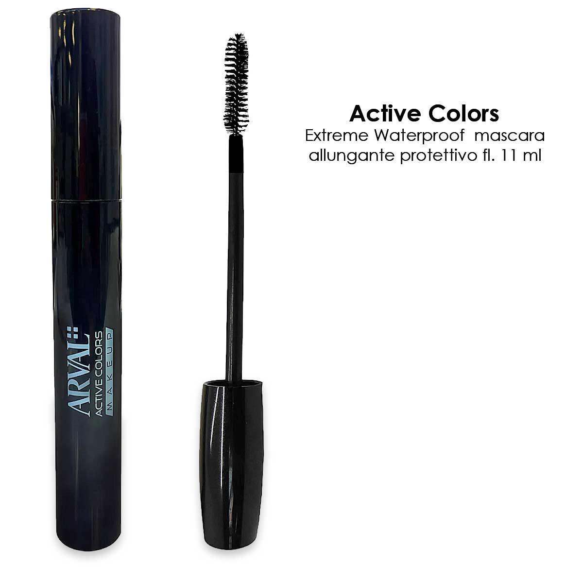 ARVAL Extreme waterproof-mascara allungante protettivo 11 ml nero