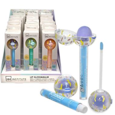 Idc institute candy lollipop lip balm+gloss  col. ass.