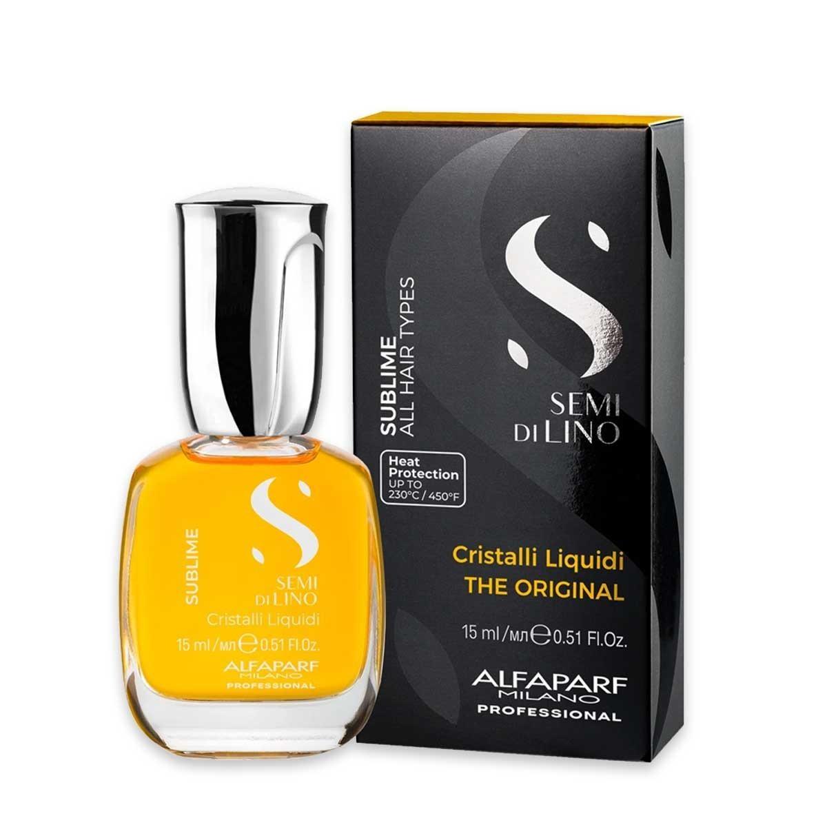 Alfaparf milano semi di lino sublime cristalli liquidi 15ml