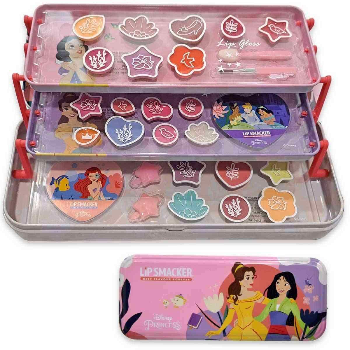 Markwins princess artisan picnic triple layer beauty tin assorted