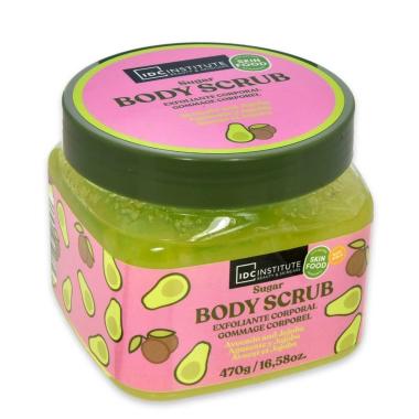 Idc inst. avocado&jojoba oil sugar body scrub 470g