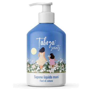 Taboga sapone liquido mani 280 ml fiori di cotone