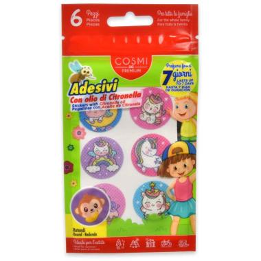 Cosmi patch profum. citronella in tnt tondi 6pz