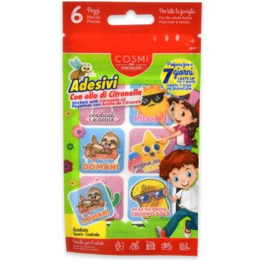 Cosmi patch profum. citronella in tnt quadrati 6pz