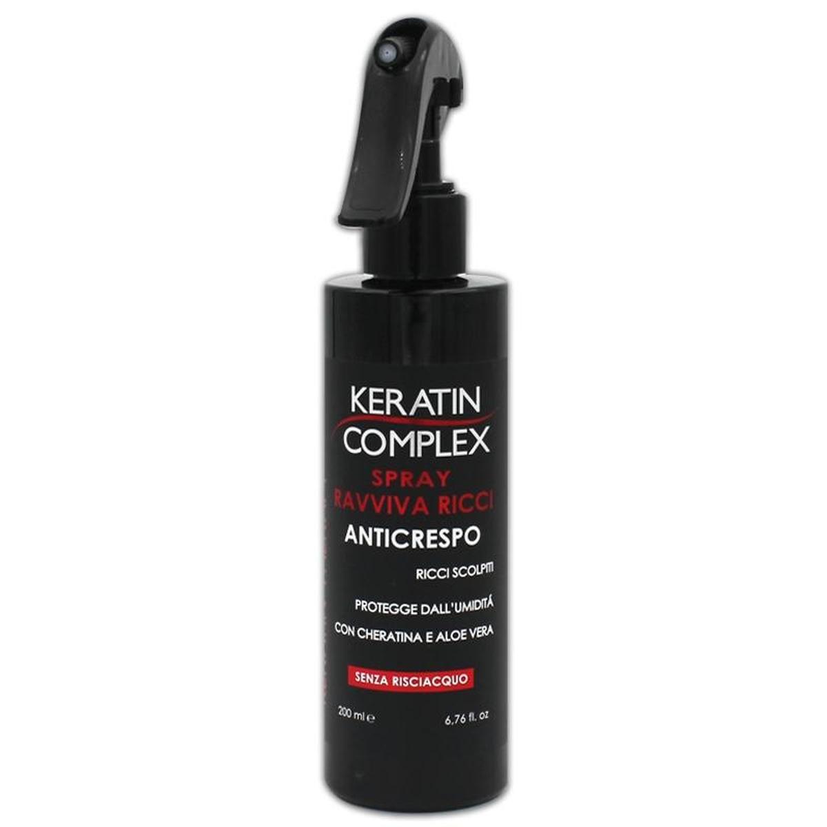 Keratin complex spray ravviva ricci anti crespo 200 ml
