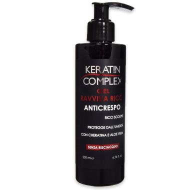 Keratin complex gel ravviva ricci anti crespo 200 ml