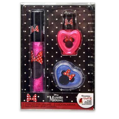 Minnie smalto + 2 lucida labbra minnie