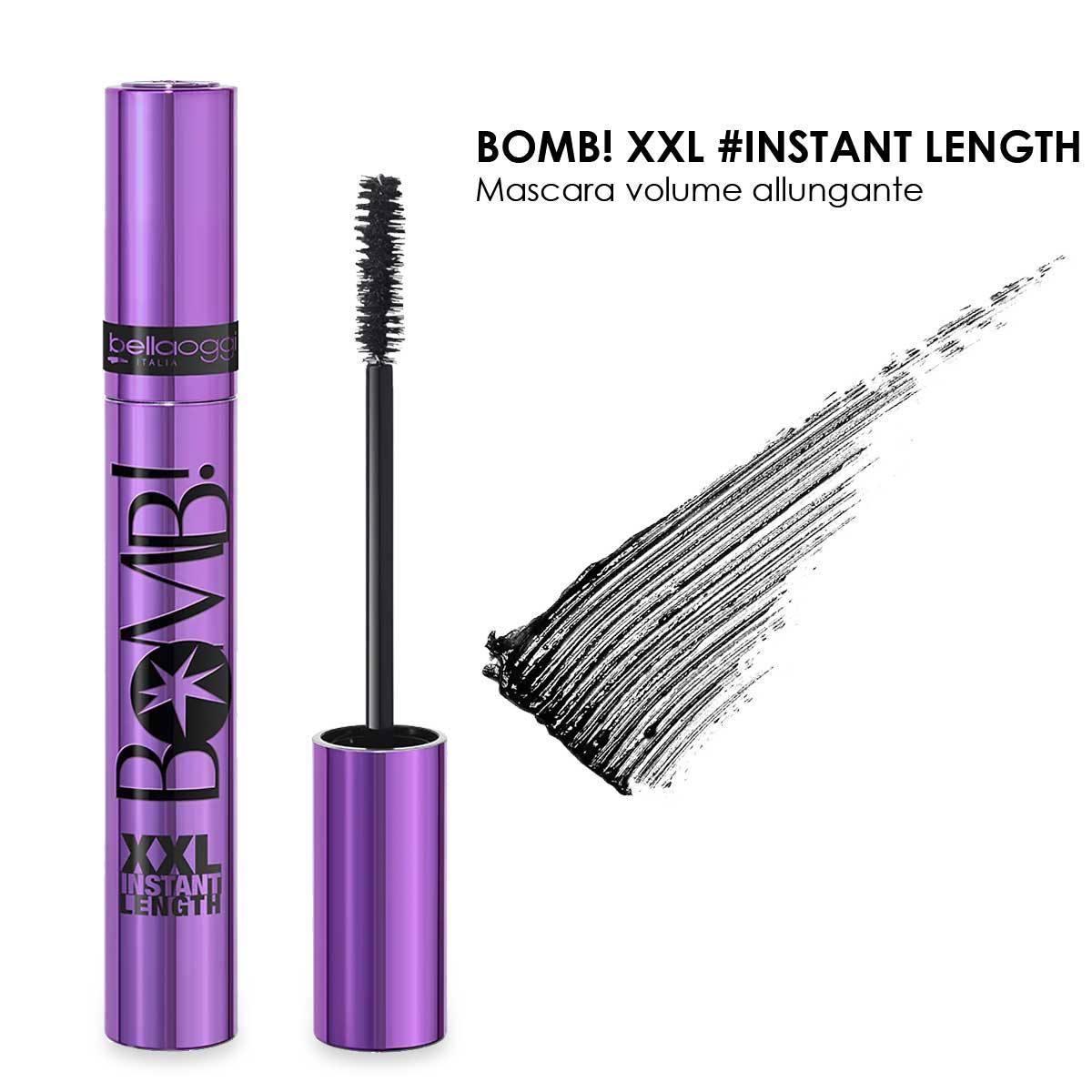 Bella oggi bomb! xxl #instant length mascara volume allungante