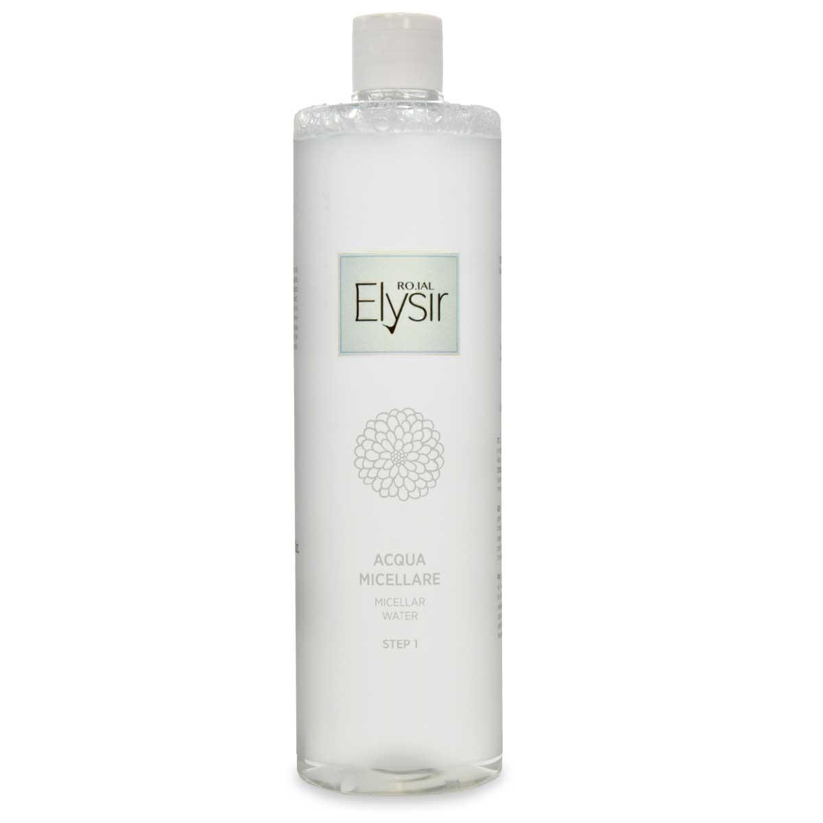 Roial elysir acqua micellare 500ml con estratto di mela arricchita con te` matcha