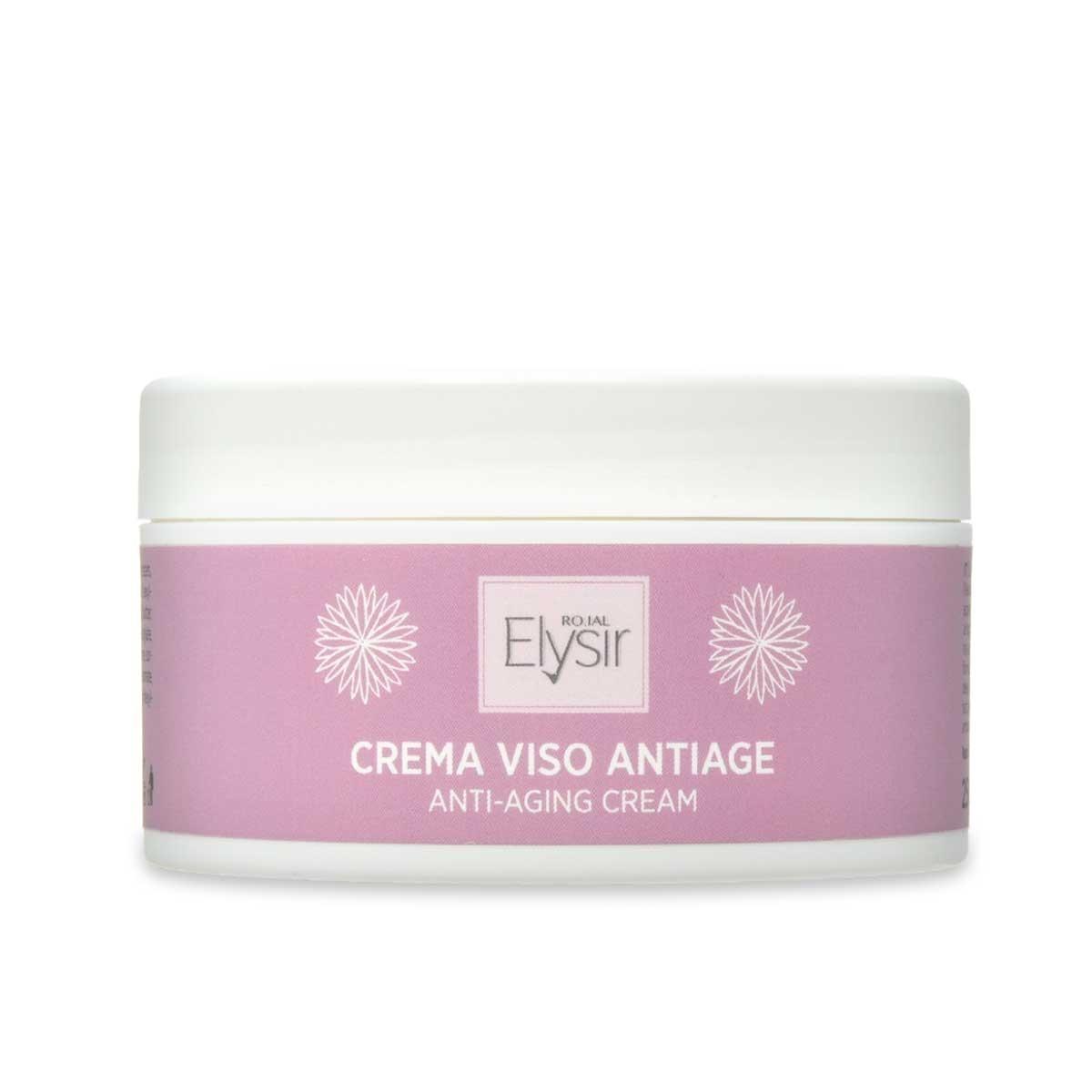 Roial elysir crema viso antiage 250ml con acido ialuronico, collagene, peptidi