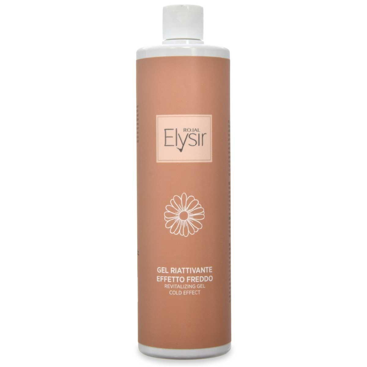 Roial elysir gel freddo corpo microcircolo 500 ml con canfora e mentolo