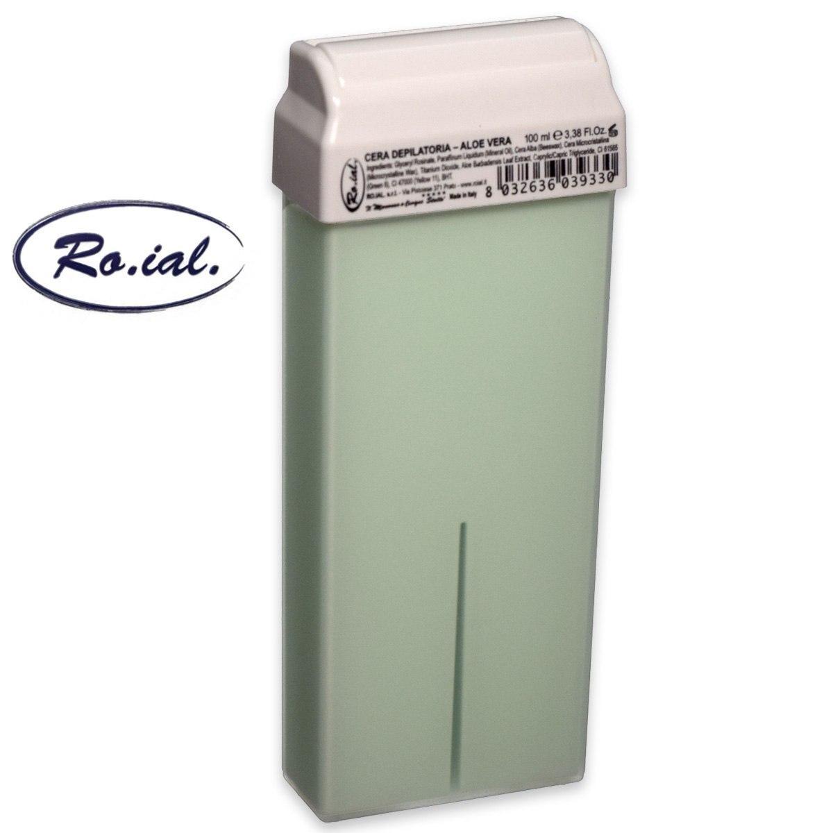 Roial cera in cartuccia 100 ml aloe vera pelli delicate