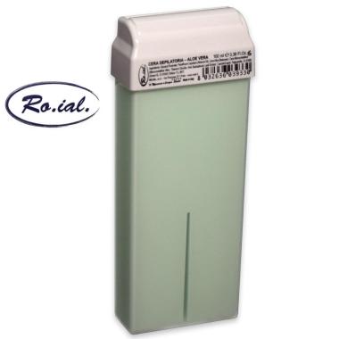 Roial cera in cartuccia 100 ml aloe vera pelli delicate