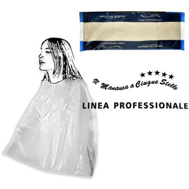 Mantellina pe extra stesa bianca 30 pz 82 x 110 cm roial