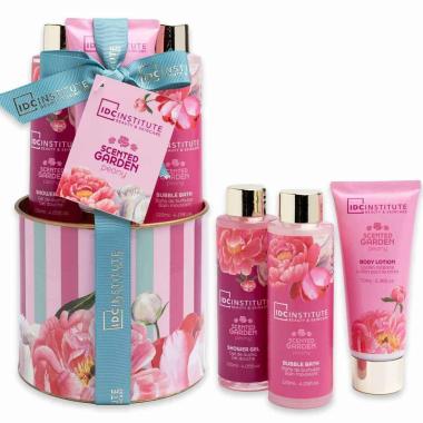 Idc institute scented garden tin gift set 3pcs