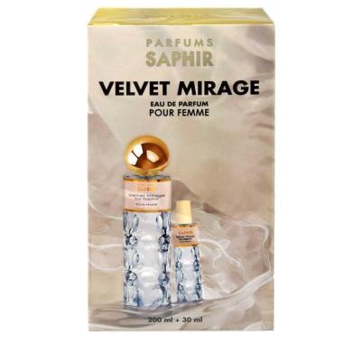 Saphir coffret edp 200 ml + edp 30 ml velvet mirage