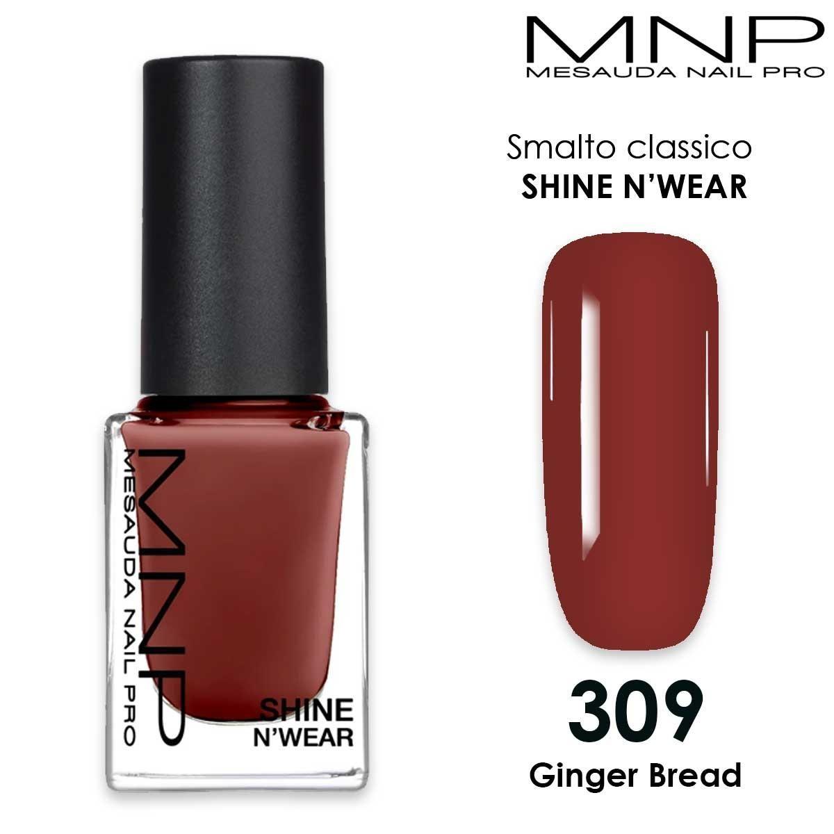 Mnp smalto classico shine n'wear 309 ginger bread