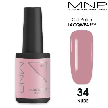 MESAUDA LACQWEAR MNP 10 ML Gel Polish 34 Nude
