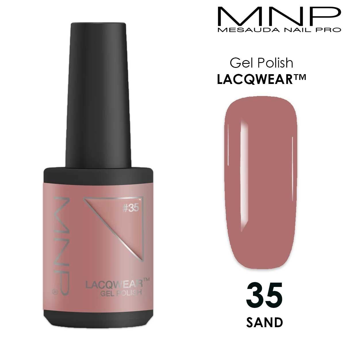 MESAUDA LACQWEAR MNP 10 ML Gel Polish 35 Sand