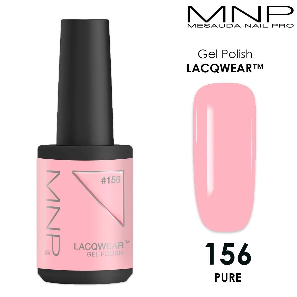 MESAUDA LACQWEAR MNP 10 ML Gel Polish 156 Pure