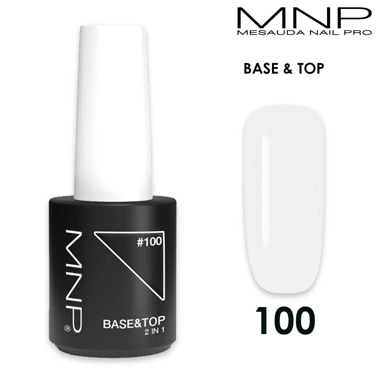 Mesauda lacqwear mnp 14 ml gel polish base & top