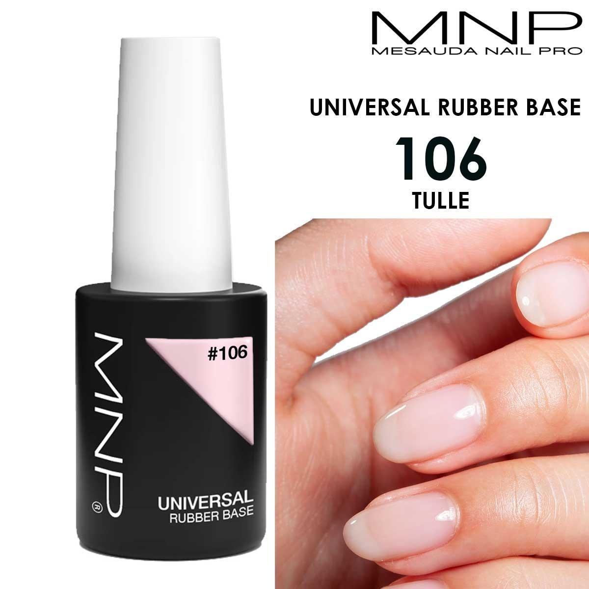 Mesauda mnp 14 ml rubber base 106 tulle