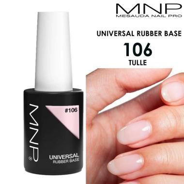 Mesauda mnp 14 ml rubber base 106 tulle