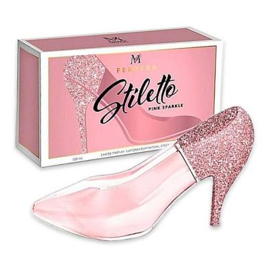 Ferrera stiletto pink sparkle montage brands 100ml