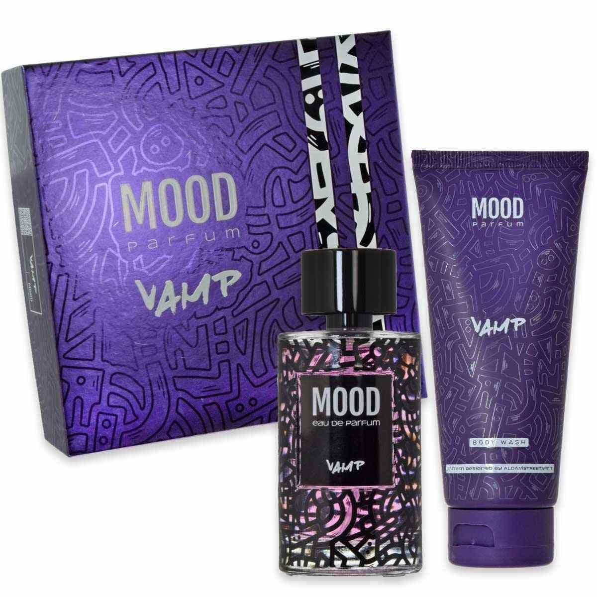 Mood coffret vamp edp 100 ml + bagno schiuma 100 ml