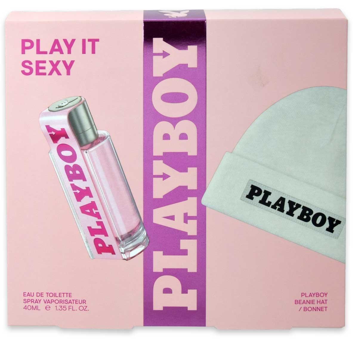 Playboy play it sexy: edt 40 ml + hat