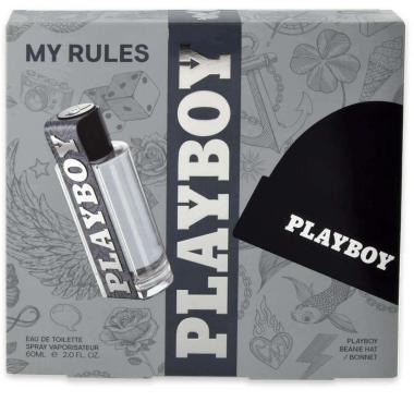 Playboy my rules: edt 60 ml + hat